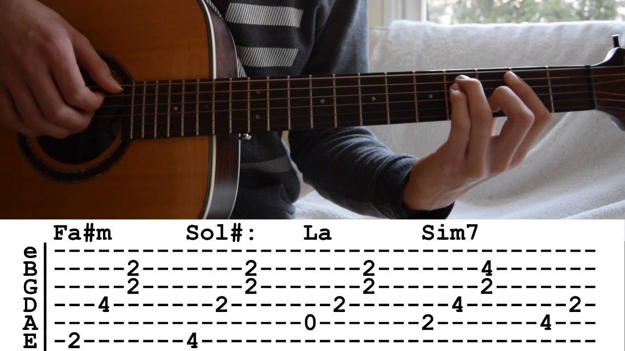 Sopico - Bonne étoile tuto guitare