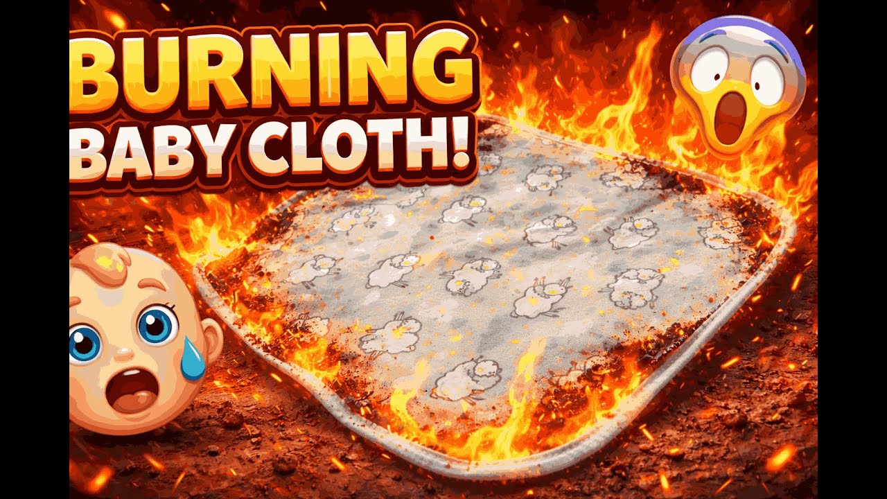 Burning Baby Cloth