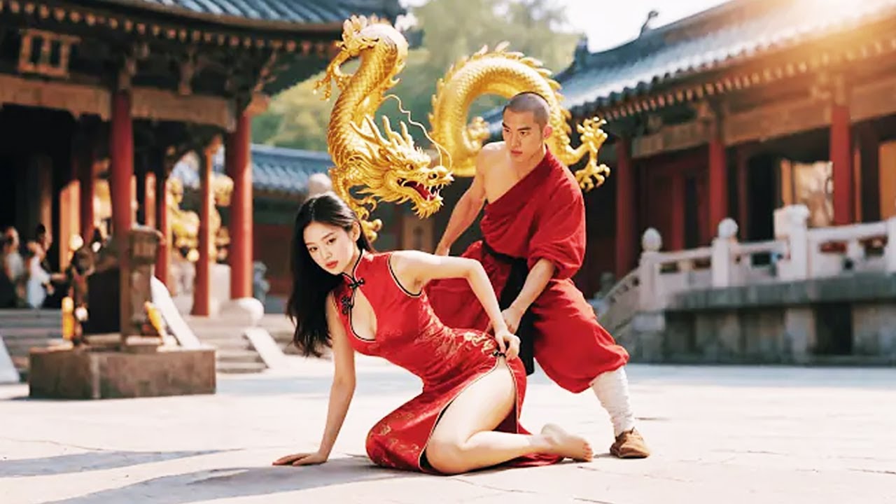Ragazzo povero domina Palmo Buddha a 18 anni, batte bellezza in qipao e diventa maestro Shaolin!