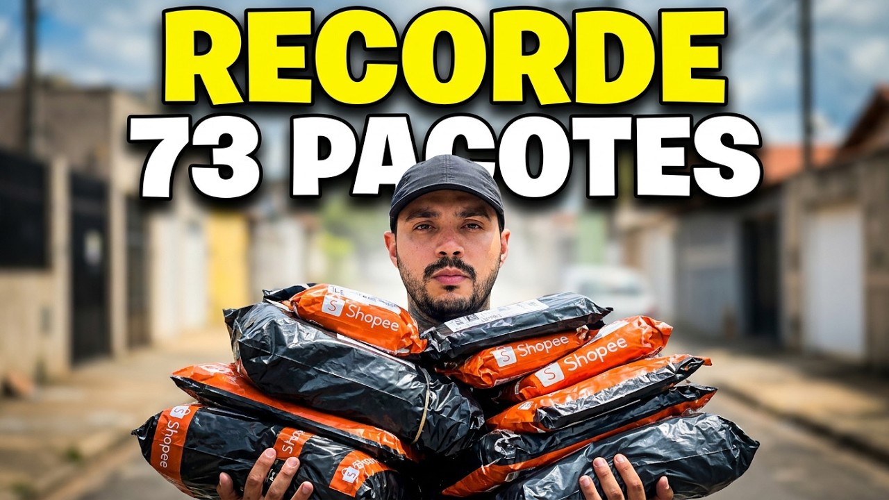 GANHEI 164$ EM UMA &Uacute;NICA ENTREGA NA SHOPEE💲📦