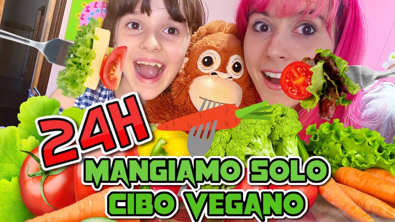 MANGIAMO SOLO CIBO VEGANO X 24H! Cena all'OrtoDidattico a Lusia