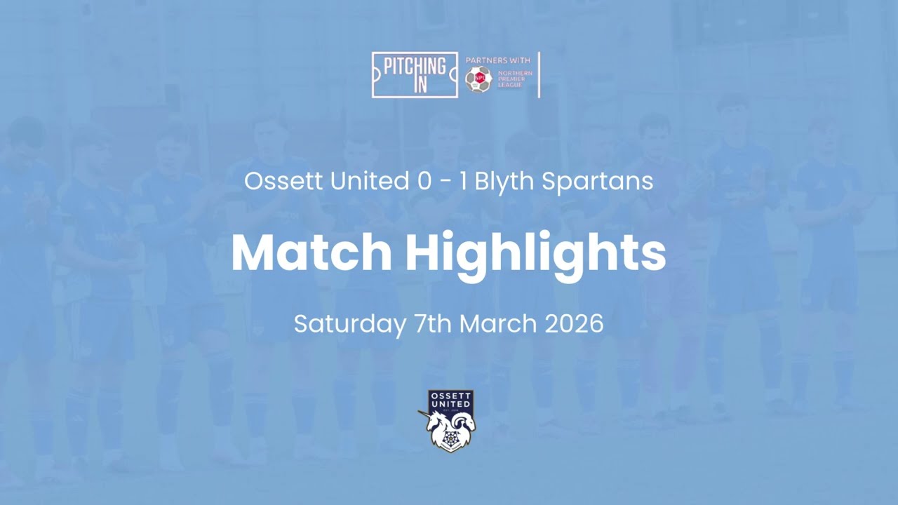 Match Highlights | Blyth Spartans (H) | 07.03.26