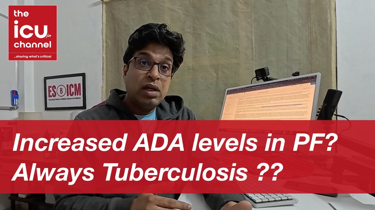 #icutalk 1: Does high ADA levels in pleural fluid always means tuberculosis??
