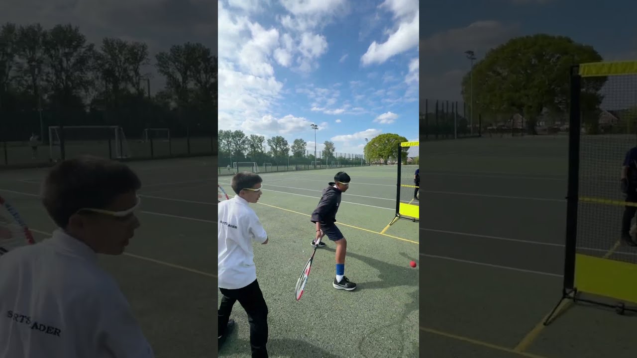 Opening of outdoor mini squash courts | Dedworth Middle School | Berkshire Squash