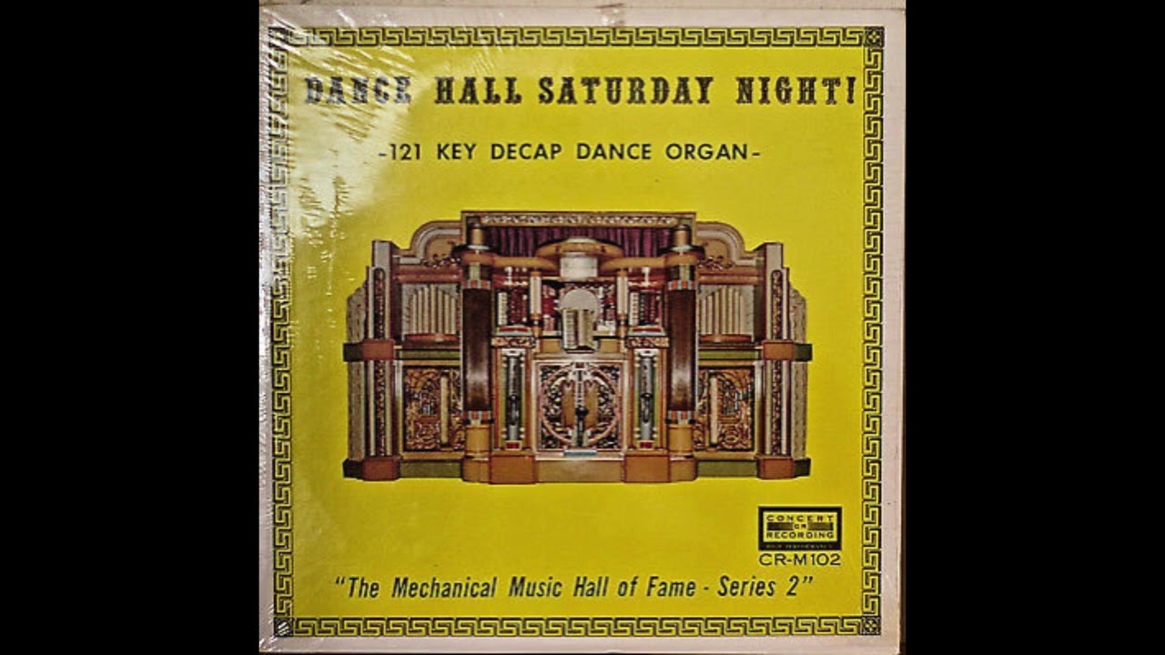 121 Key Decap Dance Organ: Over The Waves