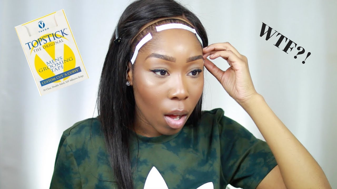 WTF?! WHAT THEY DON'T TELL YOU: LACE FRONT WIG TAPE FT. PREMIUM LACE WIG