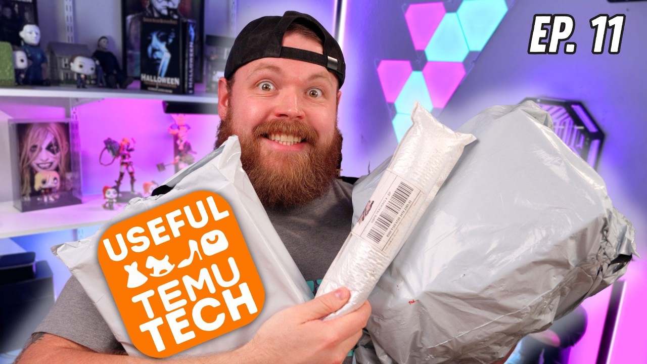 Actually Useful Temu Tech Ep. 11 &ndash; Gadgets, Gear, and More!