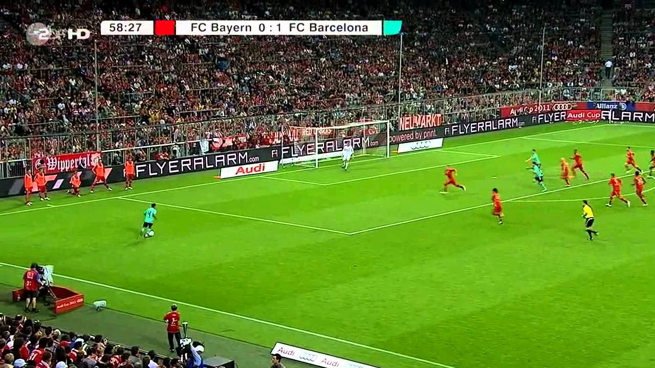 Thiago Alcantara vs Bayern Munchen (Audi Cup Final) 11-12 HD 720p by Hristow