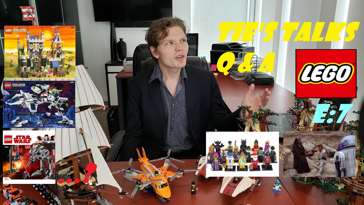 LEGO Tie's Talks Q & A E:7 Best CMF Series, Star Wars Character & LEGO build? What modern sets lack?