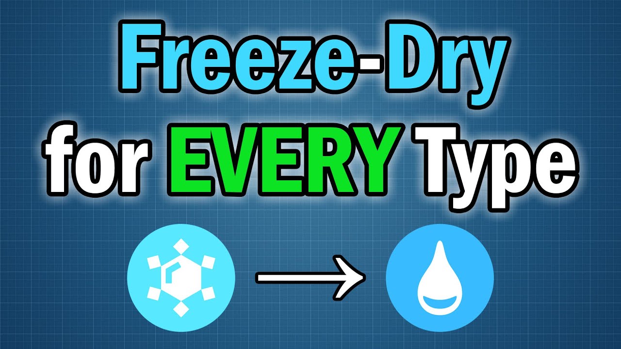 A Freeze-Dry Variant for EVERY Type in Pokémon