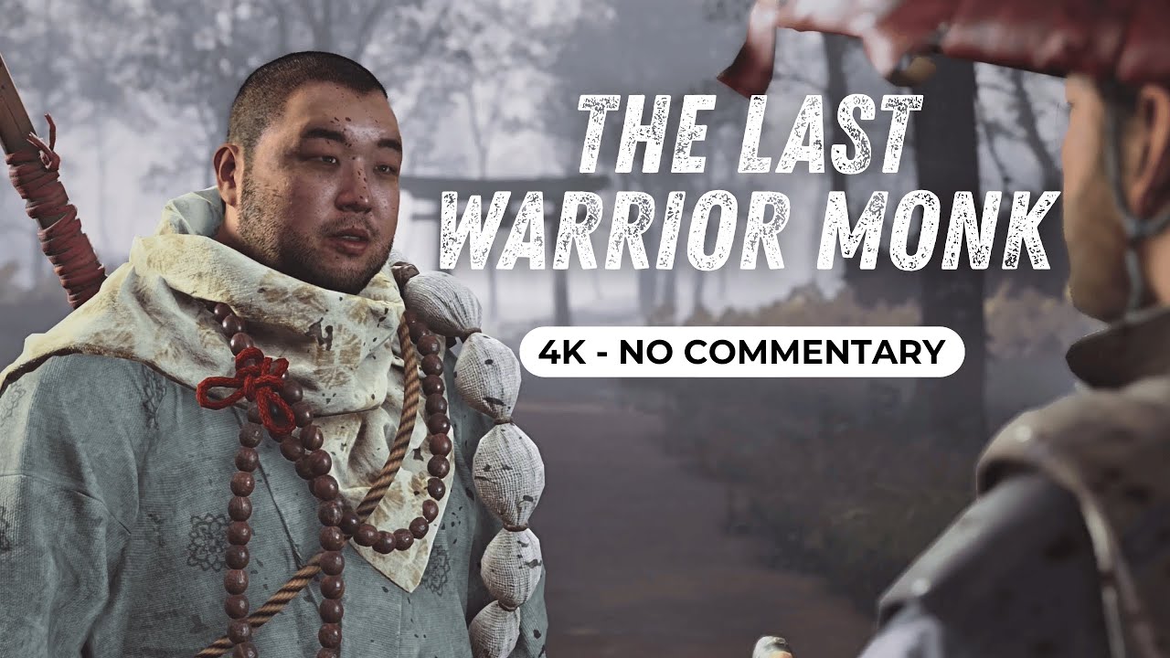 The Last Warrior Monk - Ghost of Tsushima  4K - No Commentary
