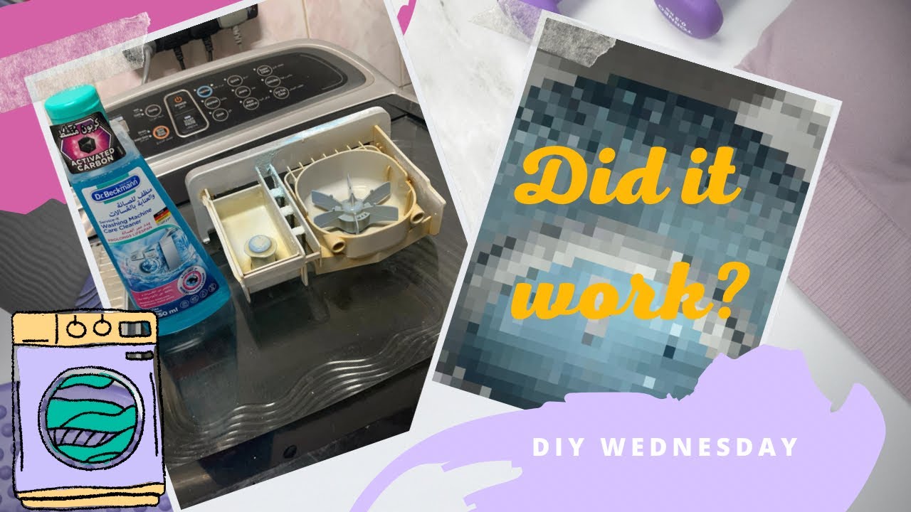 DEEP CLEANING USING DR.BECKMANN WASHING MACHINE CARE CLEANER