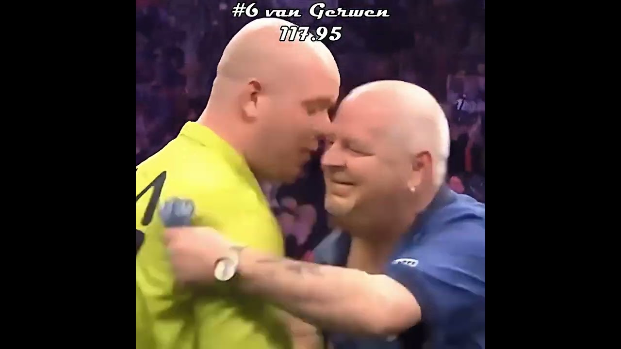 Top 8 highest televised darts averages