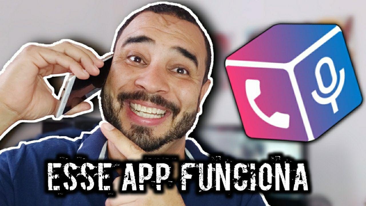 ESSE É O MELHOR APP de GRAVAÇÃO de CHAMADAS que já testei !