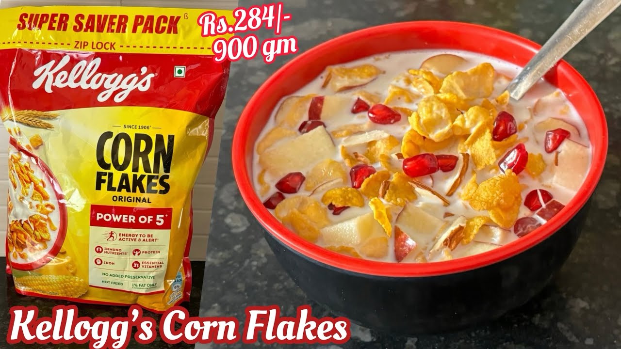 Kellogg’s Corn Flakes Original | Kellogg’s Corn Flakes Review & Demo