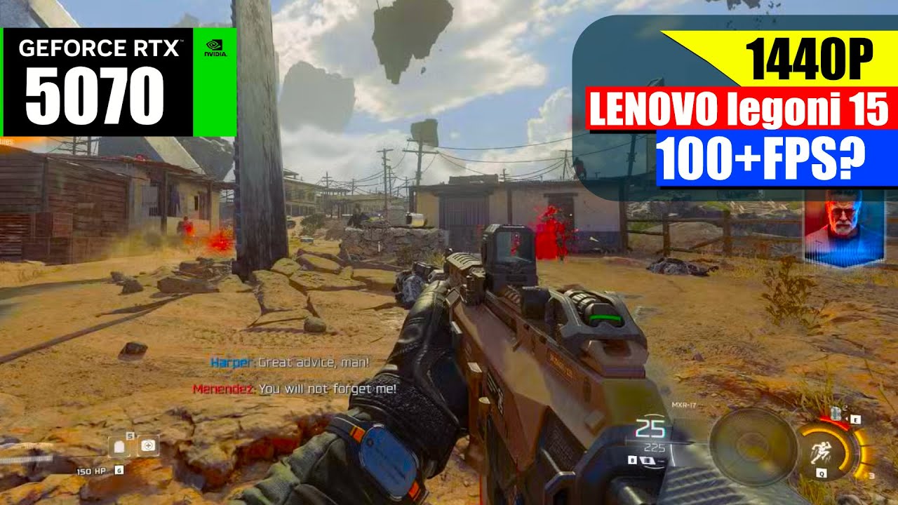 COD Black Ops 7 Gameplay on Lenovo Legion 5i | RTX 5070 + i7 13th Gen | Ultra Graphics FPS Test