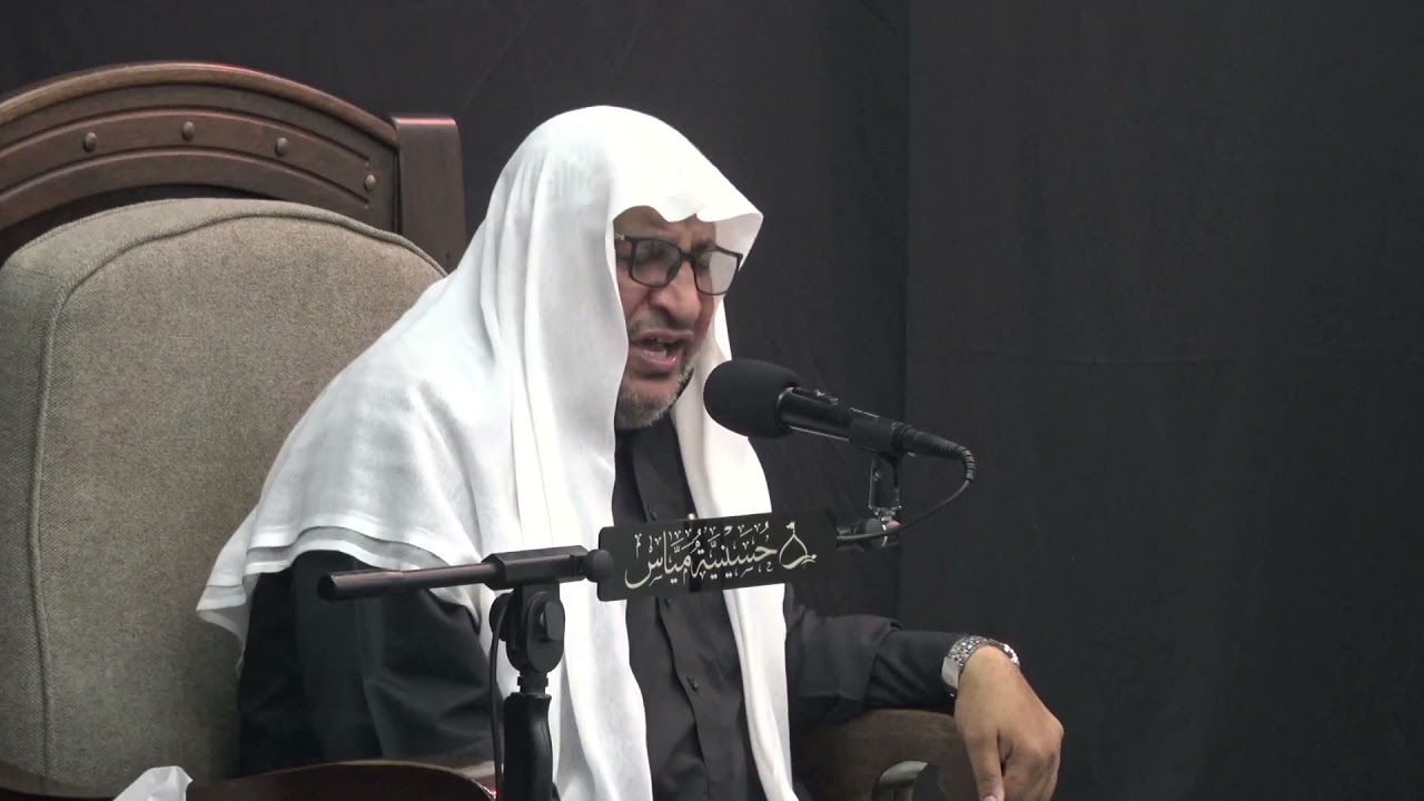 نعي: لا تلومني ضلعي انكسر بالباب گوة- الملا عثمان عفلوج- الليالي الفاطمية-  25 جمادى الأولى 1443