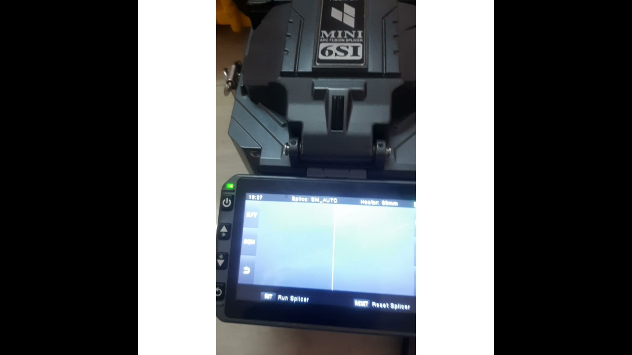Fiber fox mini 6SI ARC fusion splice machine