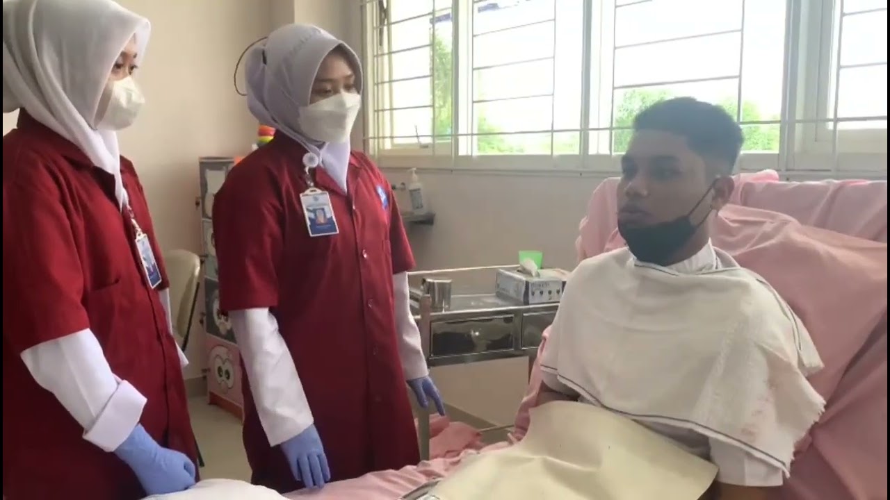 TINDAKAN VERBED DAN MELATIH NAFAS DALAM SERTA BATUK EFEKTIF PADA PASIEN