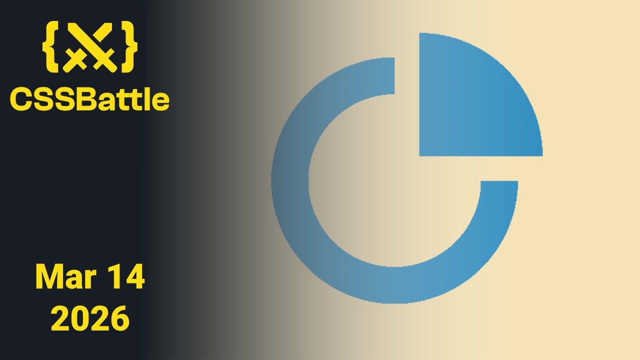 CSSBattle Daily Challenge March 14 2026