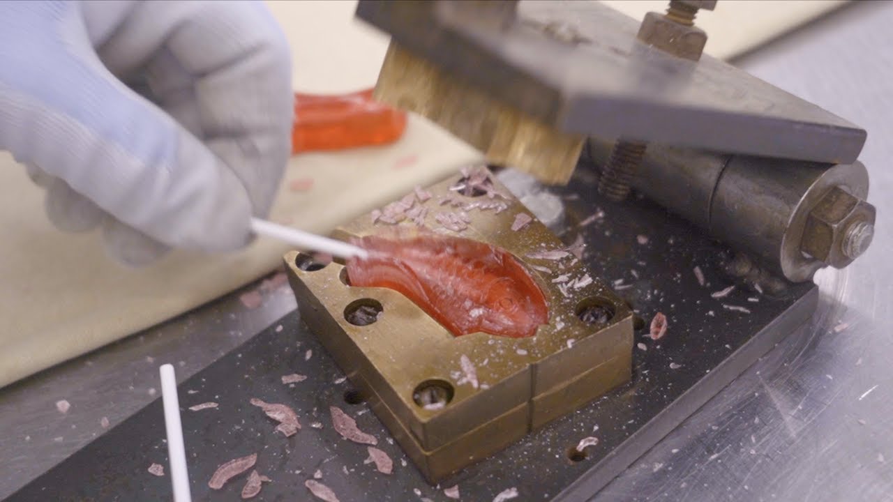 【製造風景】ミニチュア飴菓子 鯉のぼりキャンディの作り方 / こどもの日・端午の節句