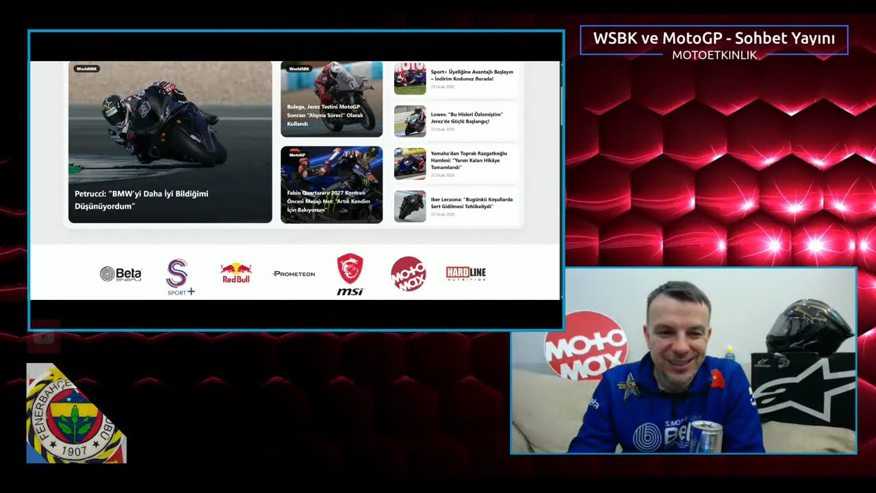 Toprak Razgatlıoğlu Belgesel Frgmanı Yayında! WorldSBK'dan Jerez Testleri Tamam! Canlı Sohbet Yayını