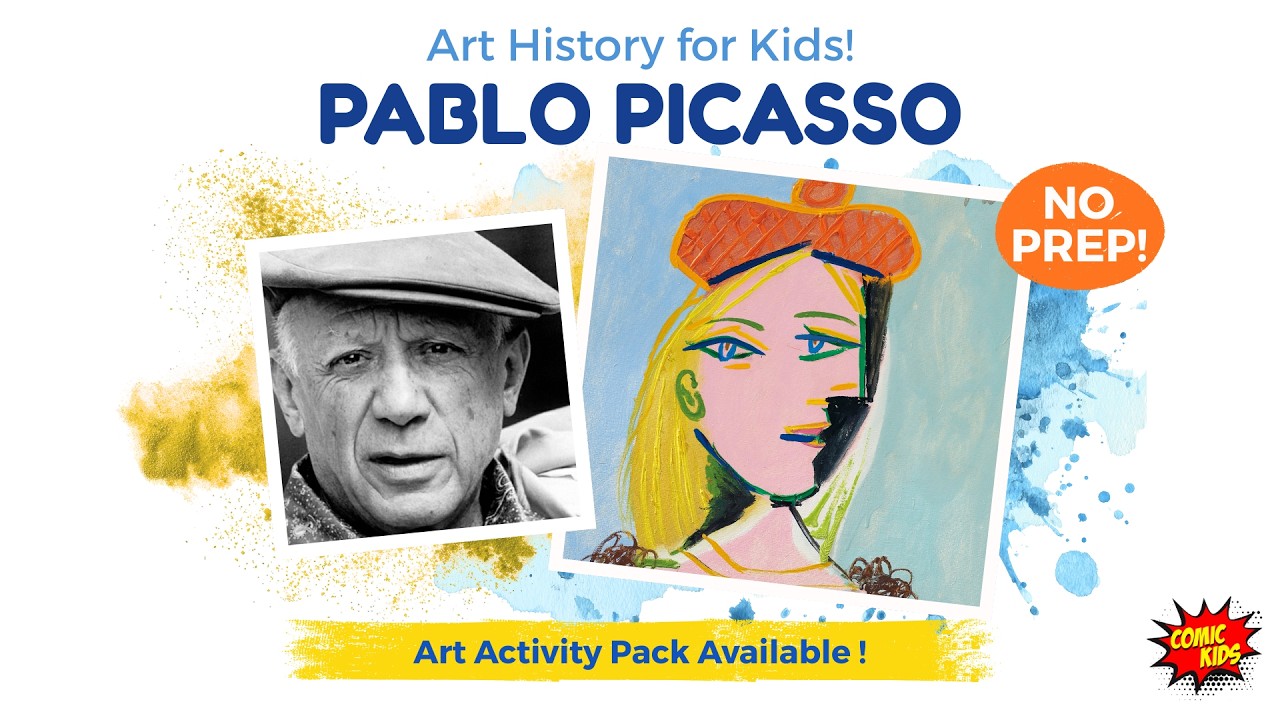 Pablo Picasso for Kids !🎨 | Art History for Kids