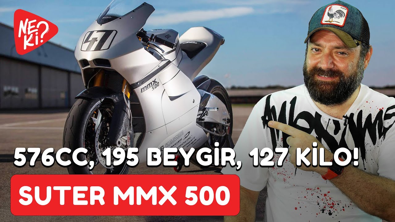 576CC, 195 Beygir, 127 Kilo, 310 KM Hız! : SUTER MMX 500