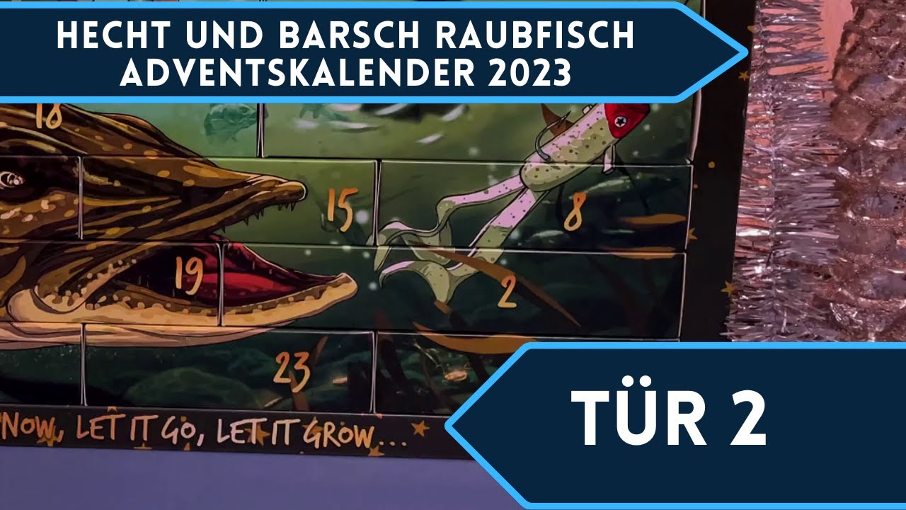 Hecht & Barsch Raubfisch Adventskalender 2023 - Tür 2