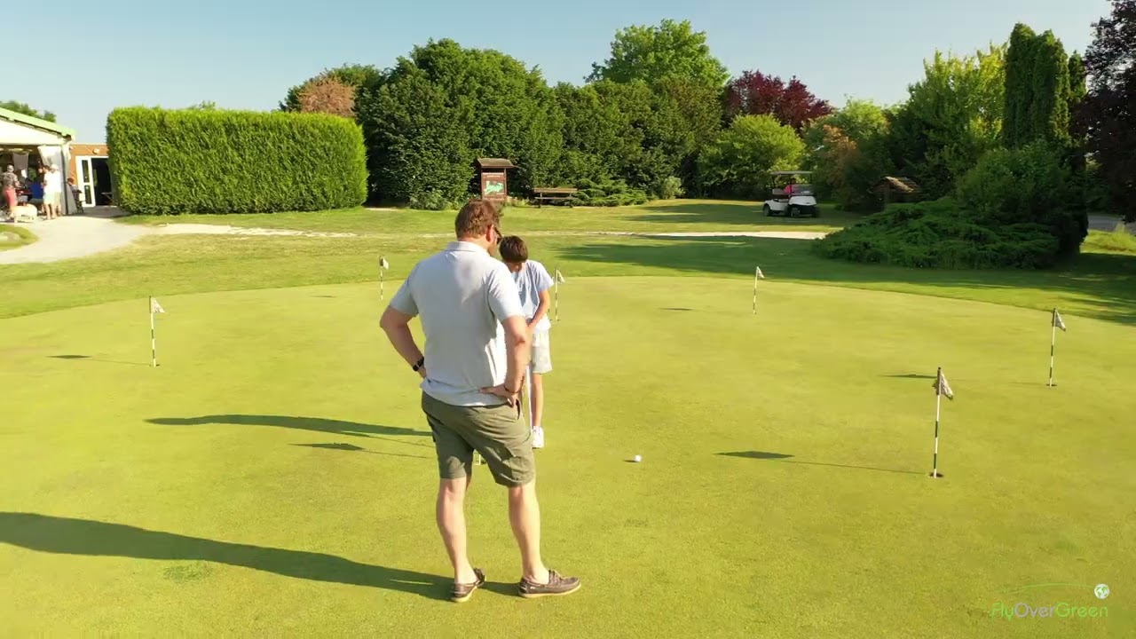 Golf de Champagne - drone aerial video - Overview