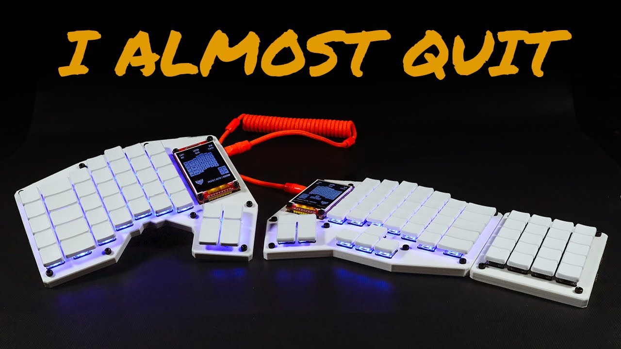 I Built My DREAM Keyboard from SCRATCH (and it's modular)