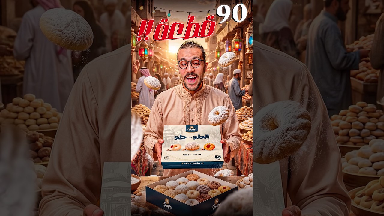 ٩٠ قطعة كحك وبسكوت بـ٤٩٠ جنيه&hellip;النتيجة صدمتني!🍪😱#تجربة #كحك #كحك_العيد #ايتوال #معمول #trending