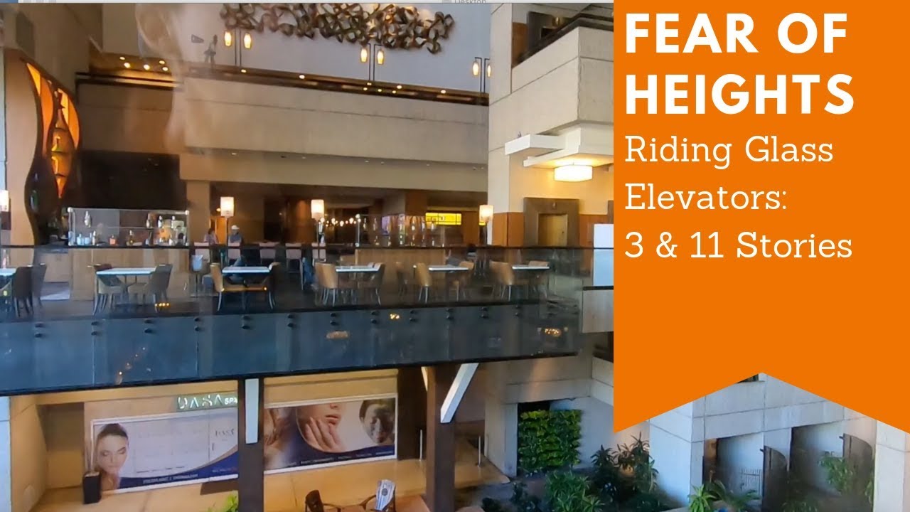 Fear of Heights -- Riding Glass Elevators