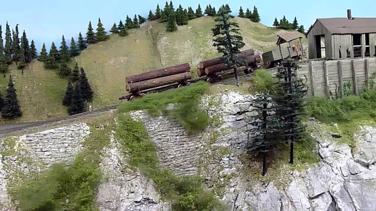 Cornich Timber - An Sn3 Logging Railroad with Working Incline