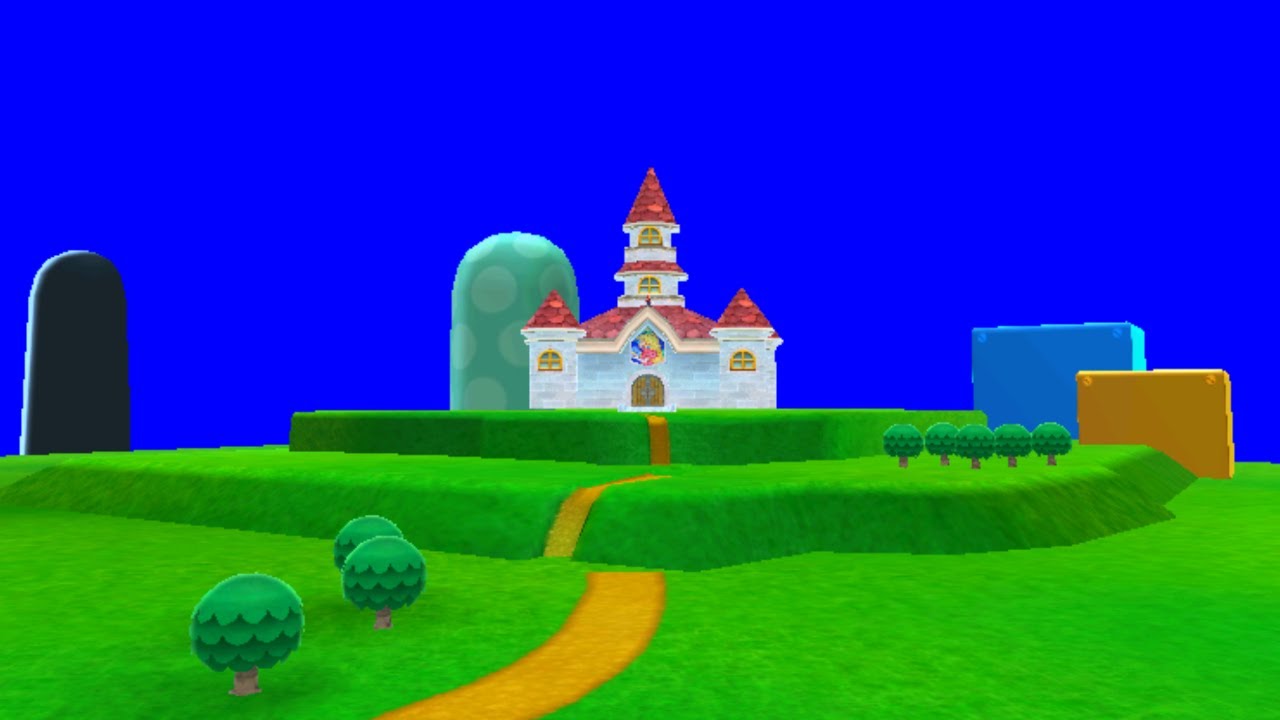 What If The Opening Level Was Fully Explorable In Super Mario 3D Land?