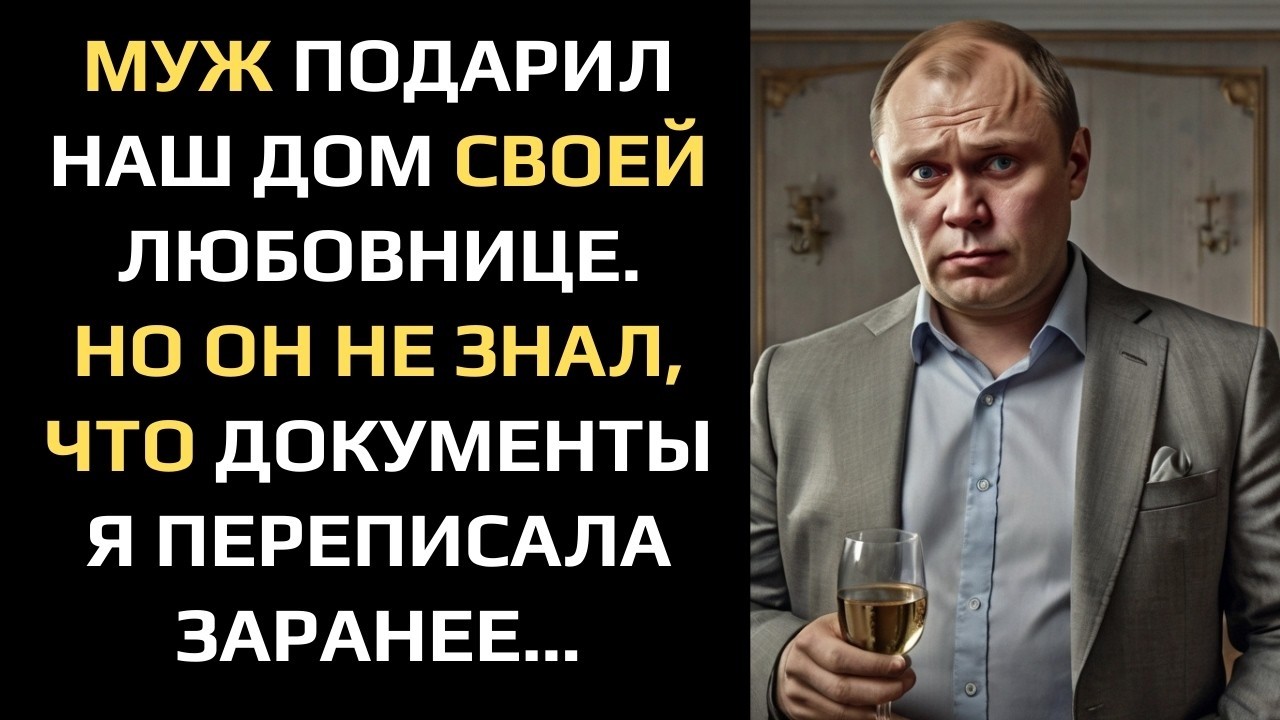 МУЖ ПОДАРИЛ НАШ ДОМ СВОЕЙ ЛЮБОВНИЦЕ, НО ОН НЕ ЗНАЛ, ЧТО ДОКУМЕНТЫ Я ПЕРЕПИСАЛА ЗАРАНЕЕ
