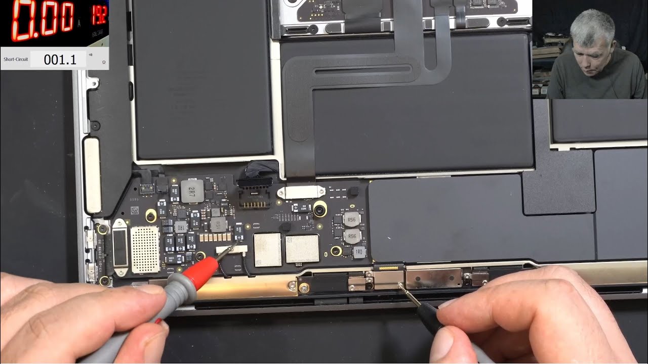 MacBook Air M1 A2337 - stuck in 5v 20mA, definitely a fault YOU can fix!