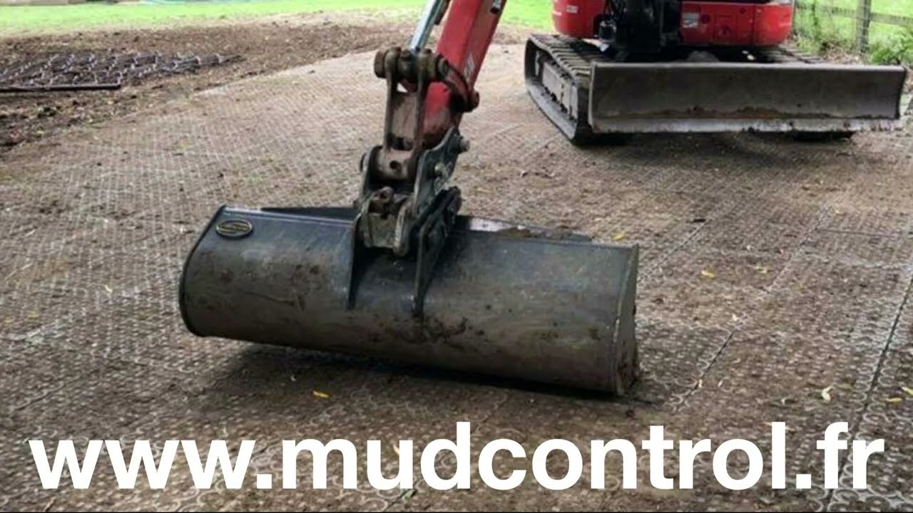 Comment stabiliser un sol boueux avec les dalles Mudcontrol
