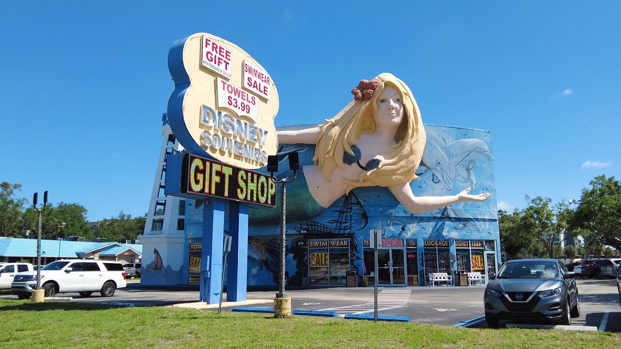 Exploring Along US 192 Tourist Strip in Kissimmee, Florida · Orlando Suburbs 4K