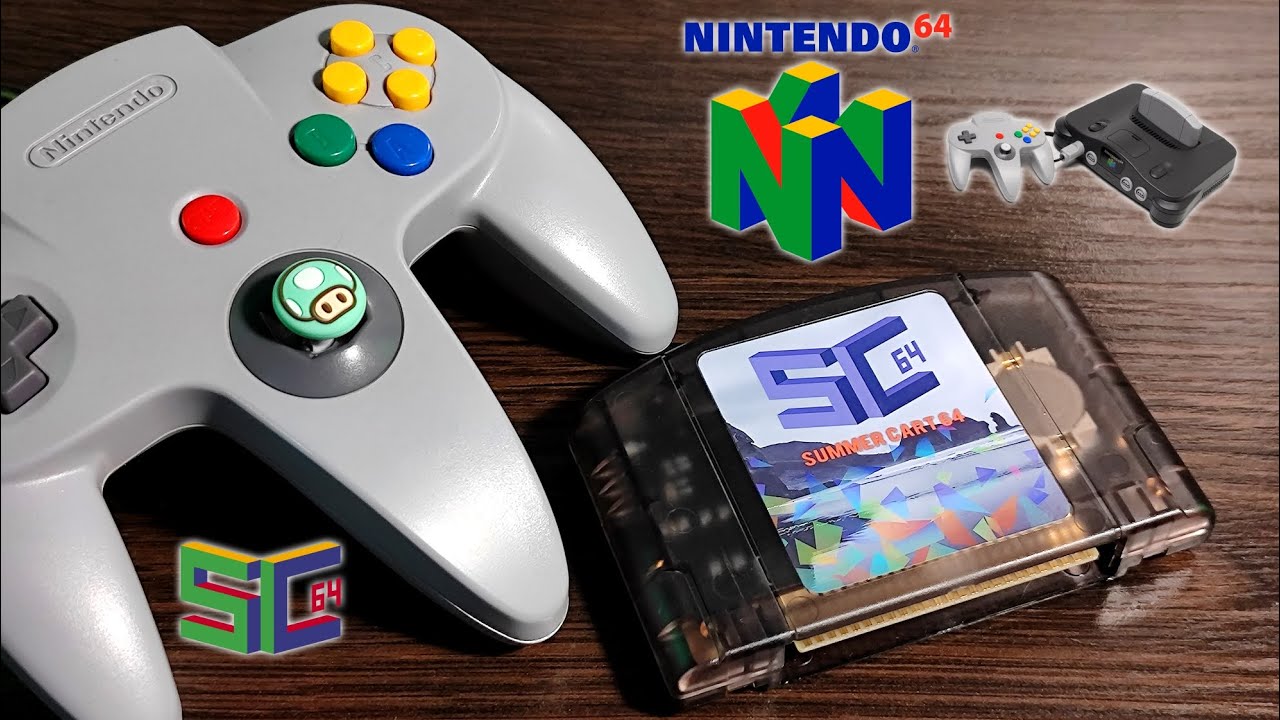 Огляд на флеш картридж Summer Cart 64 для Nintendo 64