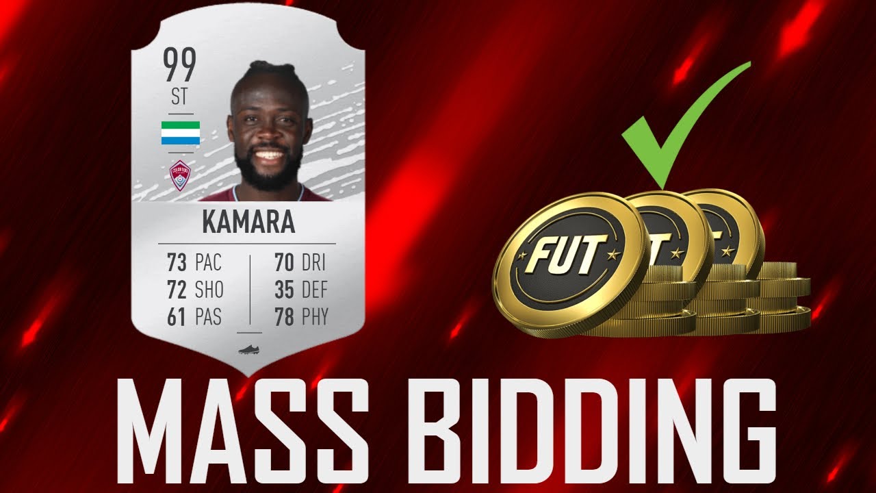 FIFA 20 - EASIEST WAY TO MAKE 100K A DAY! MASS BIDDING TRADING METHOD!