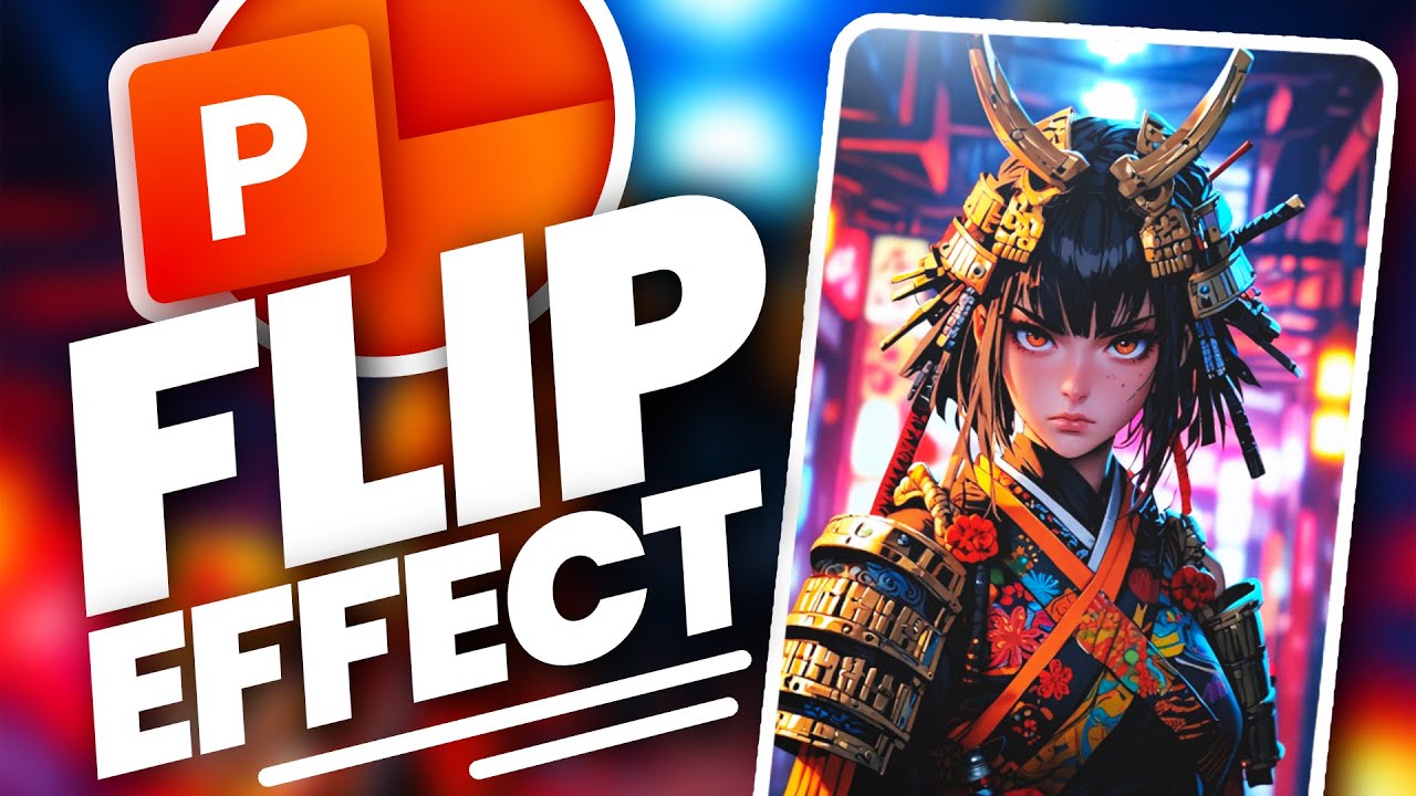 BEST PowerPoint Animation - FLIP Effect ✅ EASY!