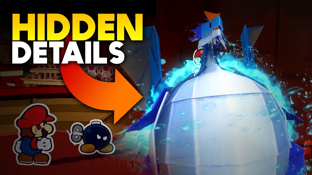 Details You May Have MISSED In Paper Mario: The Origami King's Trailer