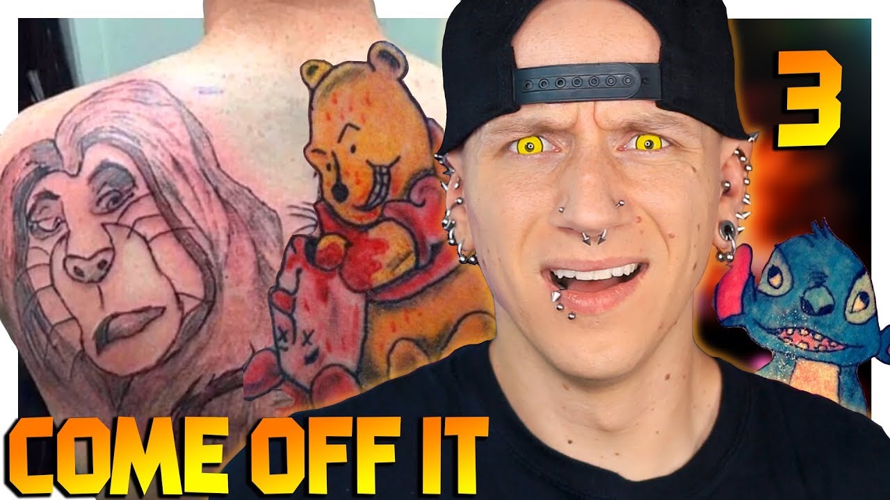 Reacting To Disney Tattoo Fails | Tattoos Gone Wrong 3 | Roly Reacts