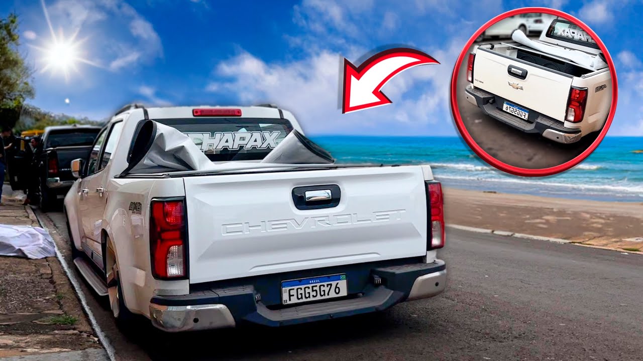 COLOQUEI A TAMPA TRASEIRA DA S10 2025 NA 2014!