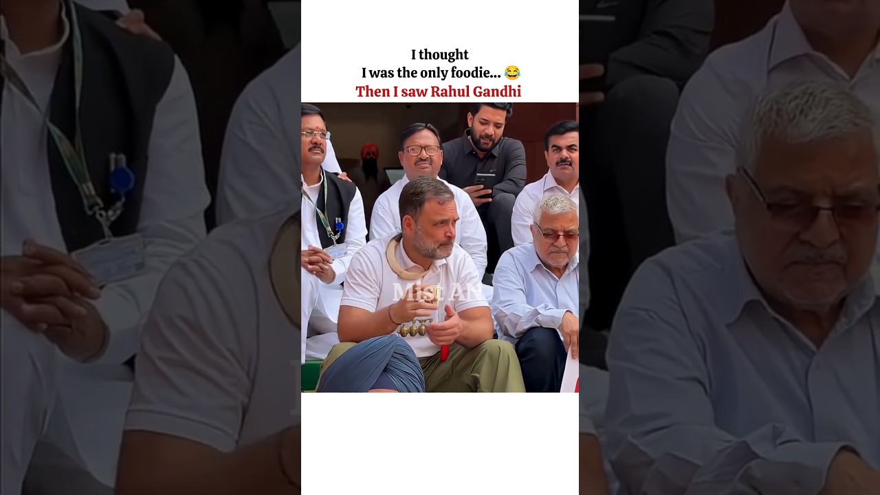 🎬 🤤 Когда понимаешь, что ты не единственный гурман 😂 | Рахул Ганди #Shorts