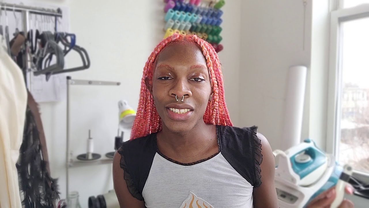 bleach washing box braids