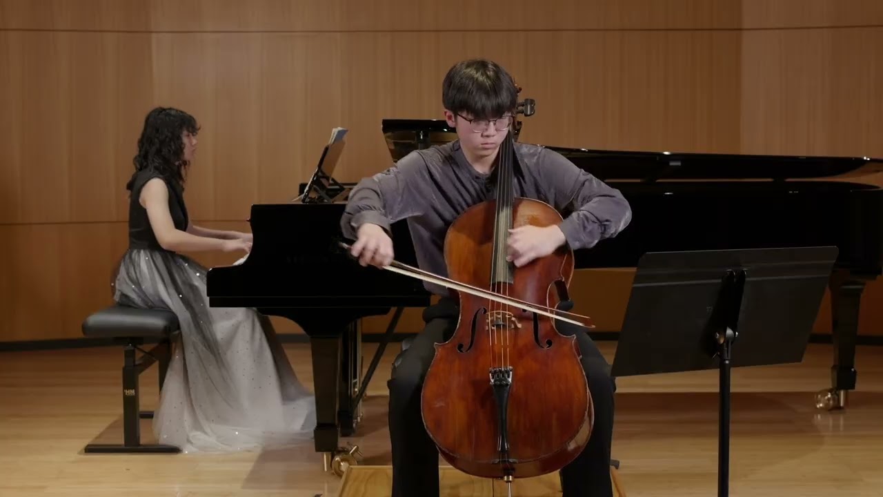 Dwight-Englewood School - Shostakovich Sonata for Cello and Piano in D minor, Op. 40 Movement 1