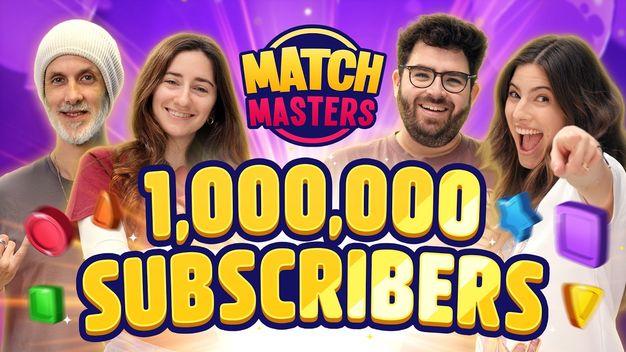 1 MILLION SUBSCRIBERS SPECIAL! | Match Masters