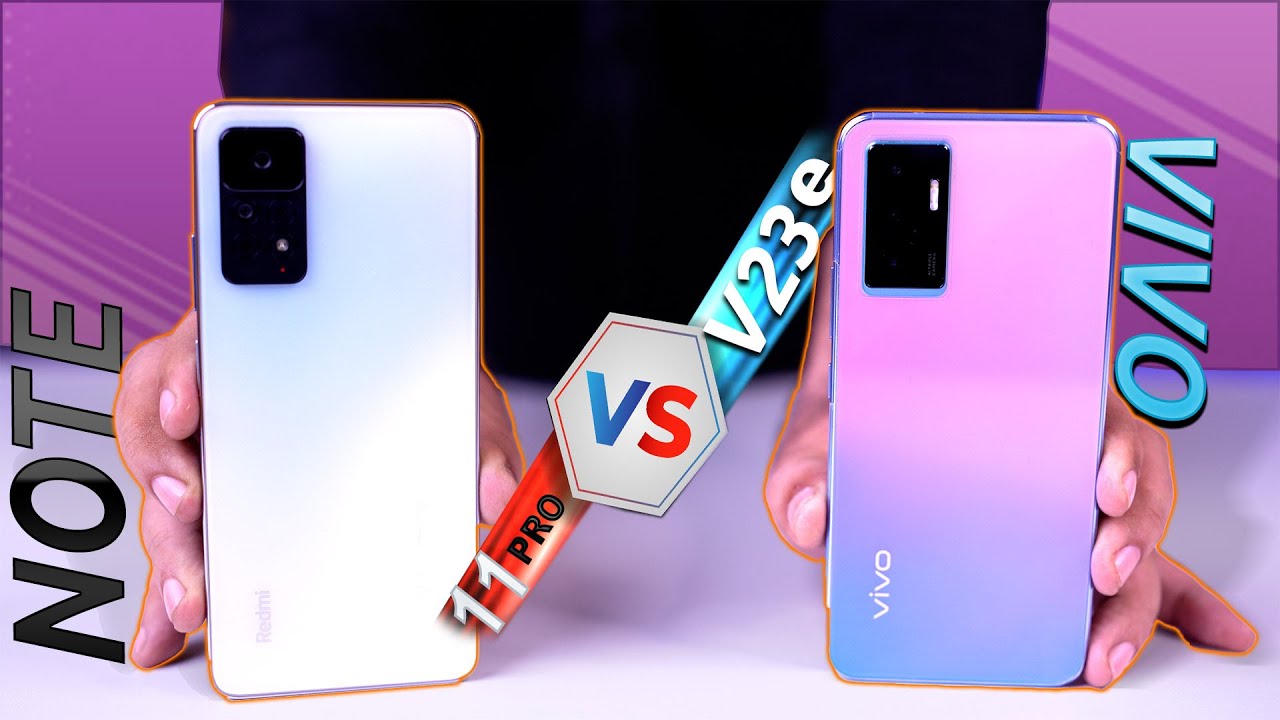 Redmi Note11 Pro VS vivo V23e Detailed Comparison | 5 Differences To Know | Which one better in 50K?